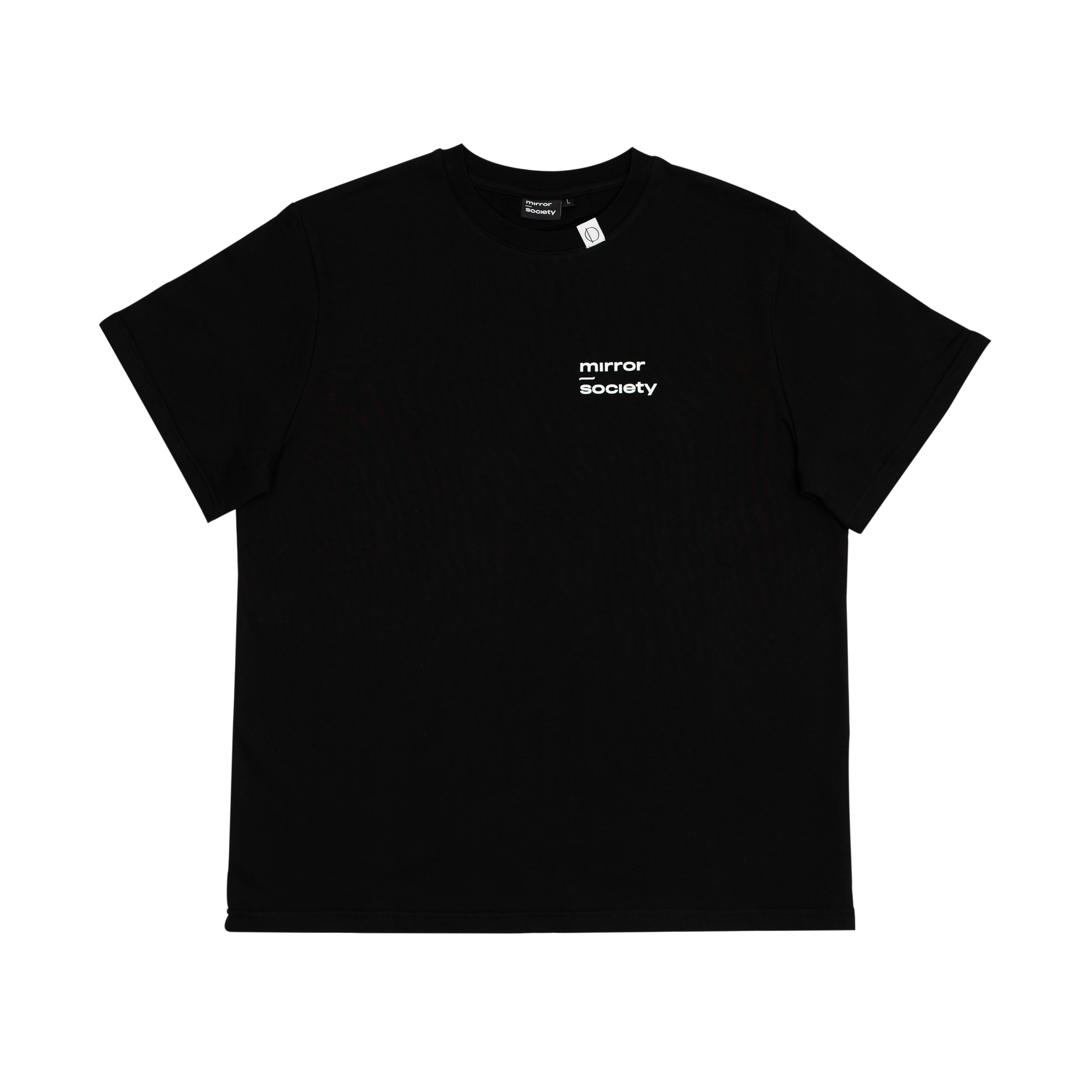 mirror society black tee