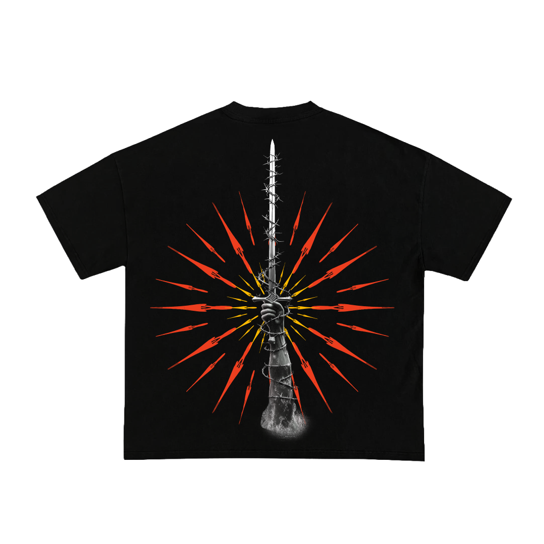 open heart surgery black tee